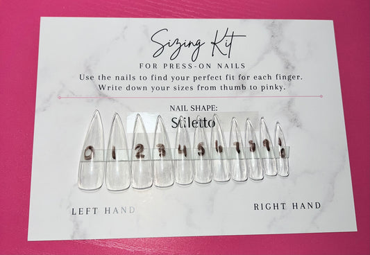XL Stiletto Nail Kit